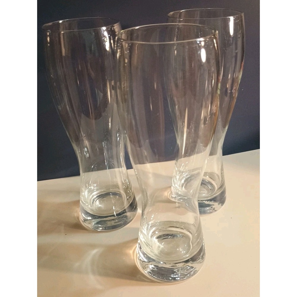 Mikasa Brewmaster Collection Pilsner Glasses‎ Set of 3